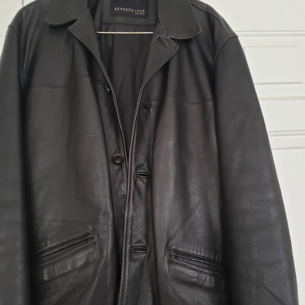 Kenneth Cole Leather Jacket